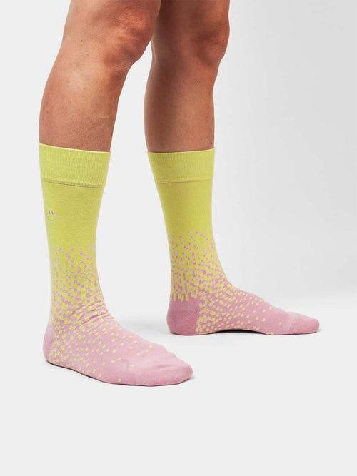 Dilly Socks Notre Chaussettes: Granular Smiles