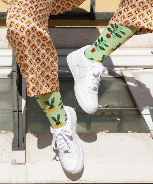 Dilly Socks Notre Chaussettes: Grass Plants