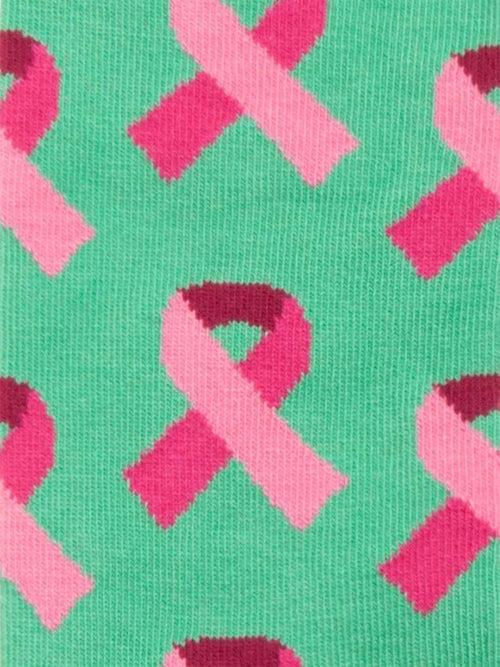Dilly Socks Notre Chaussettes: Grassy Pink