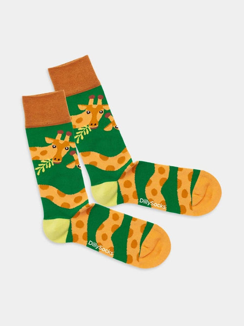 dilly socks Notre chaussettes: Green Longneck