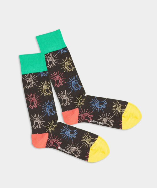 dilly socks Notre chaussettes: Handy Hands