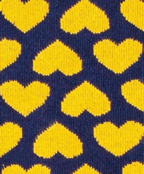 Dilly Socks Notre Chaussettes: Heart Blues
