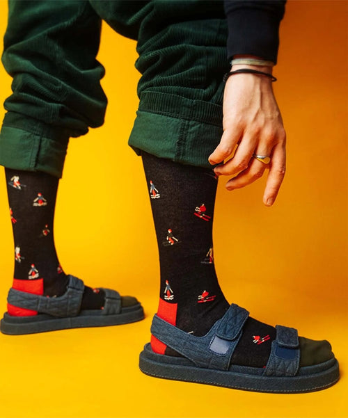 Dilly Socks Notre Chaussettes: Hit The Slopes