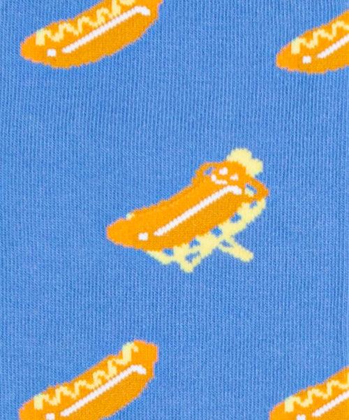 Dilly Socks Notre Chaussettes: Hot Dog Hunger