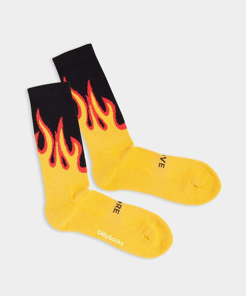 Dilly Socks Notre Chaussettes: Hot Snow