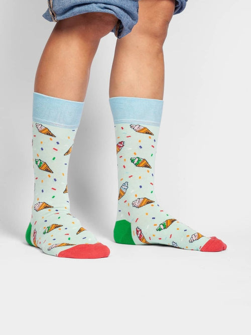 Dilly Socks Notre Chaussettes: Ice Cream Party