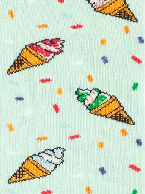 Dilly Socks Notre Chaussettes: Ice Cream Party