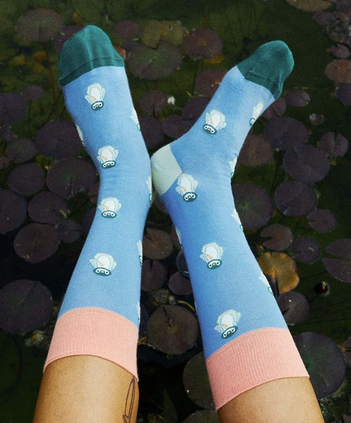 Dilly Socks Notre Chaussettes: Ice Ice Pingu