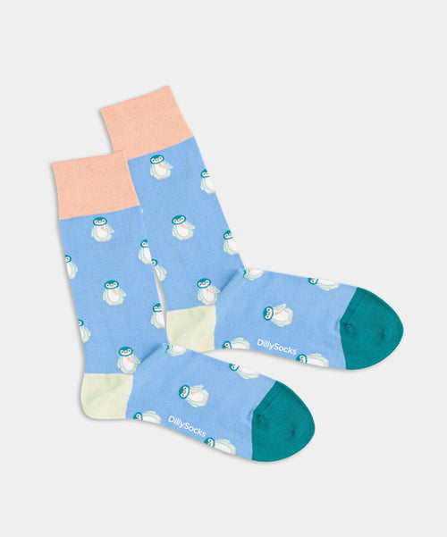 dilly socks Notre chaussettes: Ice Ice Pingu