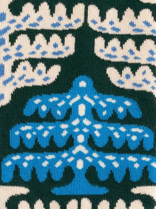 Dilly Socks Notre Chaussettes: Icy Pine