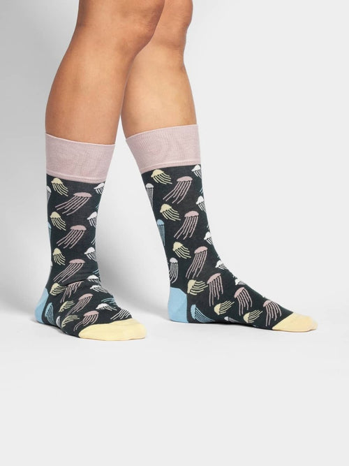 Dilly Socks Notre Chaussettes: Jellyfish Jungle