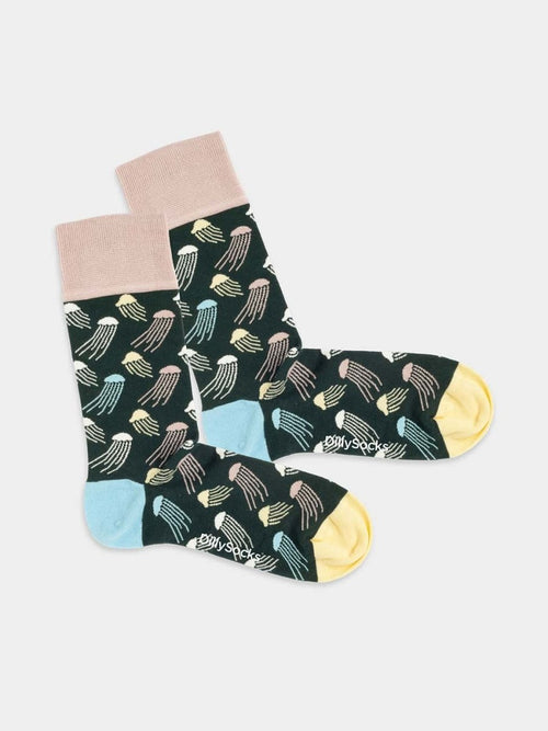 dilly socks Notre Chaussettes: Jellyfish Jungle