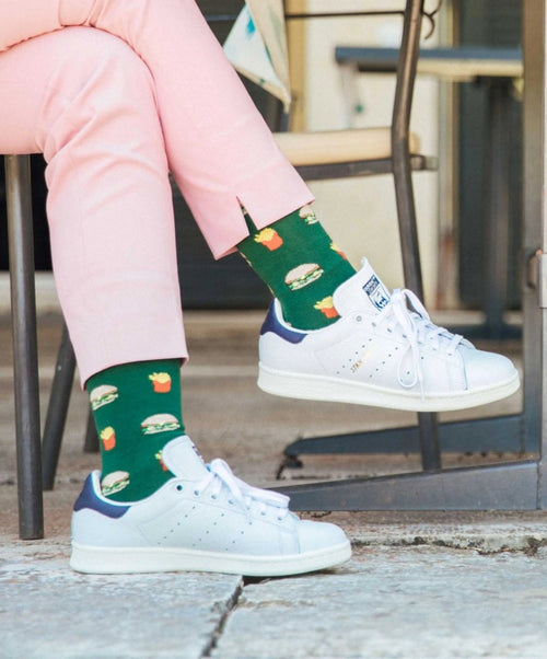 Dilly Socks Notre Chaussettes: Junk Food