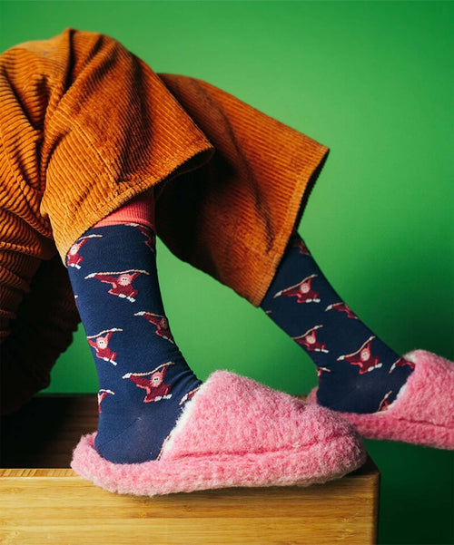 Dilly Socks Notre Chaussettes: King Louie