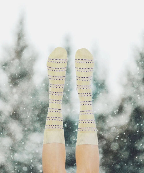 Dilly Socks Notre Chaussettes: Knitty Fairy Lights