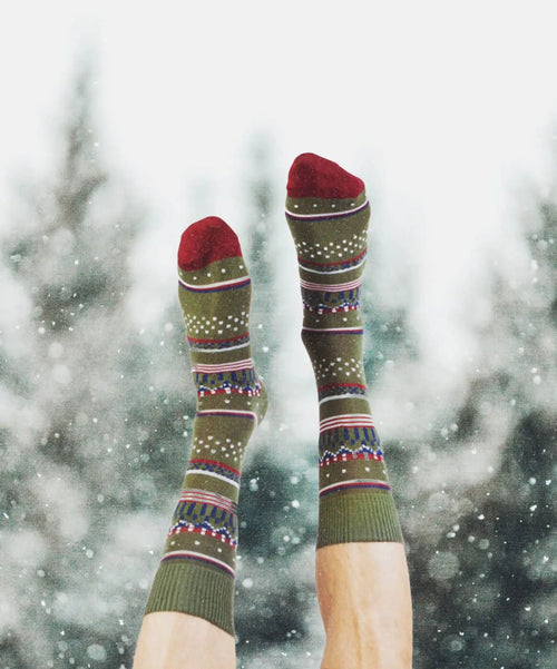 Dilly Socks Notre Chaussettes: Knitty Forest Feet