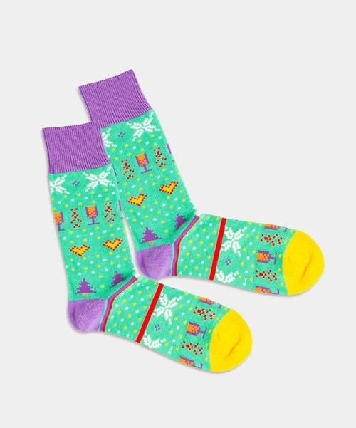dilly socks Notre chaussettes: Knitty Soxmas Day