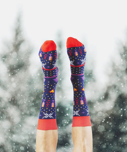 Dilly Socks Notre Chaussettes: Knitty Soxmas Night