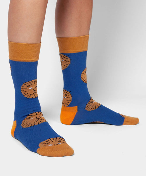 Dilly Socks Notre Chaussettes: Lion Sun