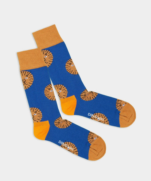 dilly socks Notre chaussettes: Lion Sun