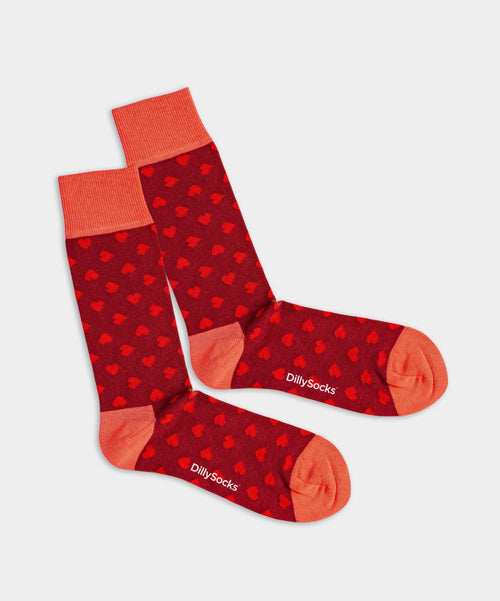 dilly socks Notre chaussettes: Love Direction