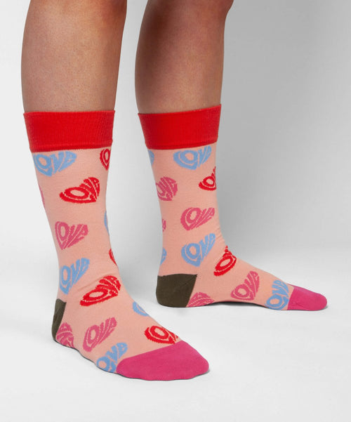 Dilly Socks Notre Chaussettes: Love Is All Around