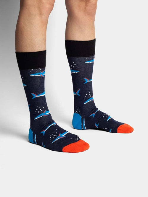 Dilly Socks Notre Chaussettes: Mamma Shark