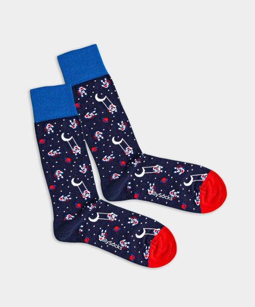 dilly socks Notre chaussettes: Man On The Moon