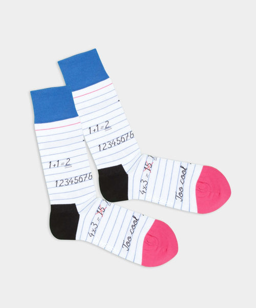 dilly socks Notre chaussettes: Math Class