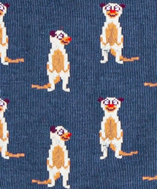 Dilly Socks Notre Chaussettes: Meerkat