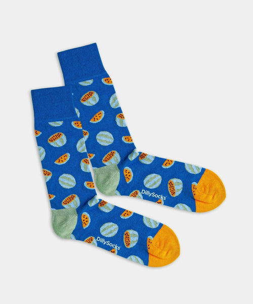 Dilly Socks Notre Chaussettes: Mellow Melon
