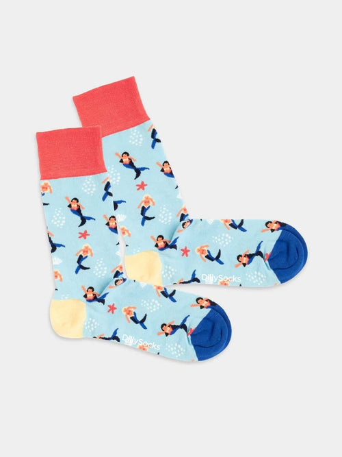 dilly socks Notre Chaussettes: Mellow Mermaid