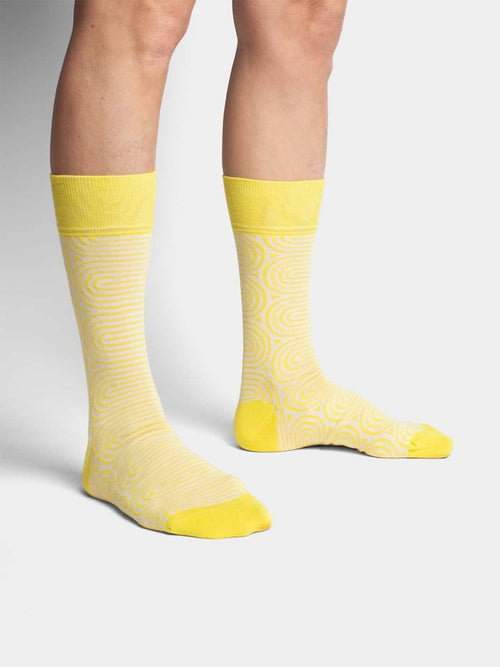 Dilly Socks Notre Chaussettes: Mellow Yellow