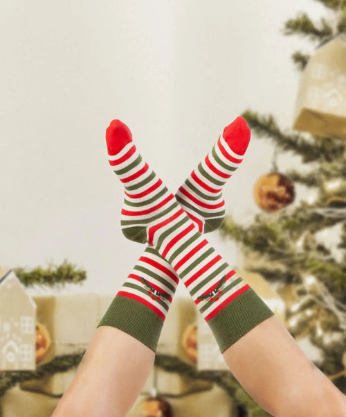 Dilly Socks Notre Chaussettes: Mistletoe Kiss