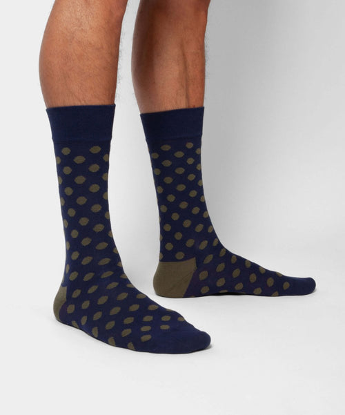 Dilly Socks Notre Chaussettes: Moola Sea Dots