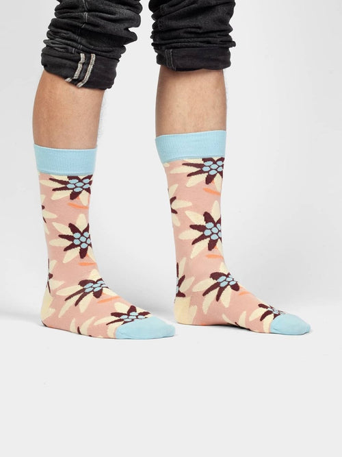 Dilly Socks Notre Chaussettes: Mountain Bloomers