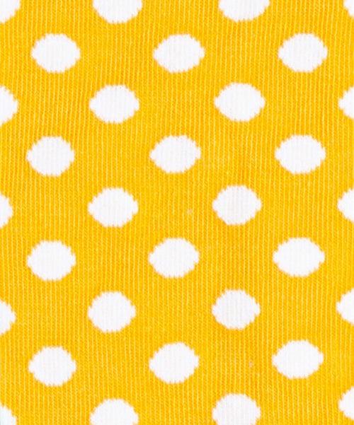 Dilly Socks Notre Chaussettes: Mustard Dots