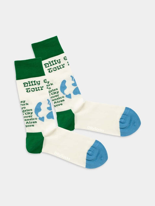 dilly socks Notre chaussettes: My World Trip