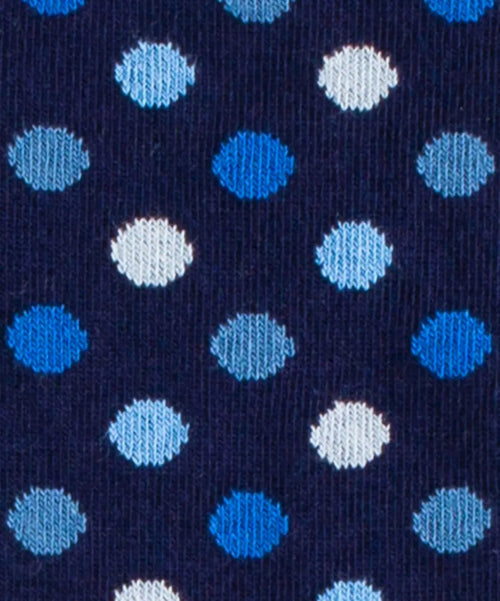 Dilly Socks Notre Chaussettes: Navy Confetti