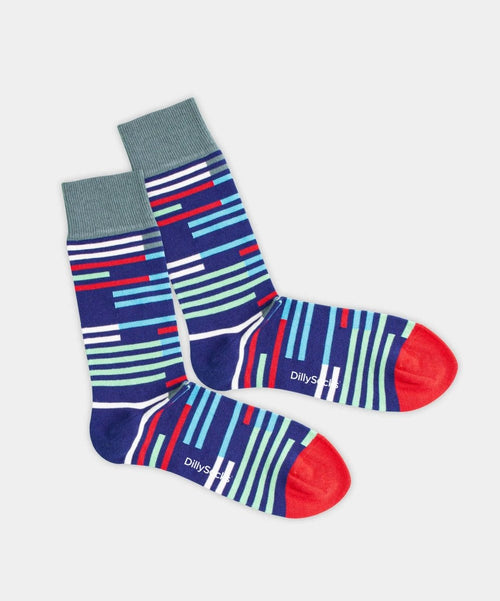 dilly socks Notre chaussettes: Night Skyline