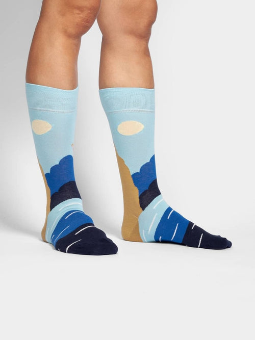 Dilly Socks Notre Chaussettes: Ocean Dive