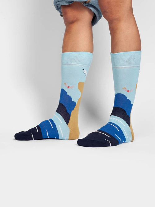 Dilly Socks Notre Chaussettes: Ocean Dive