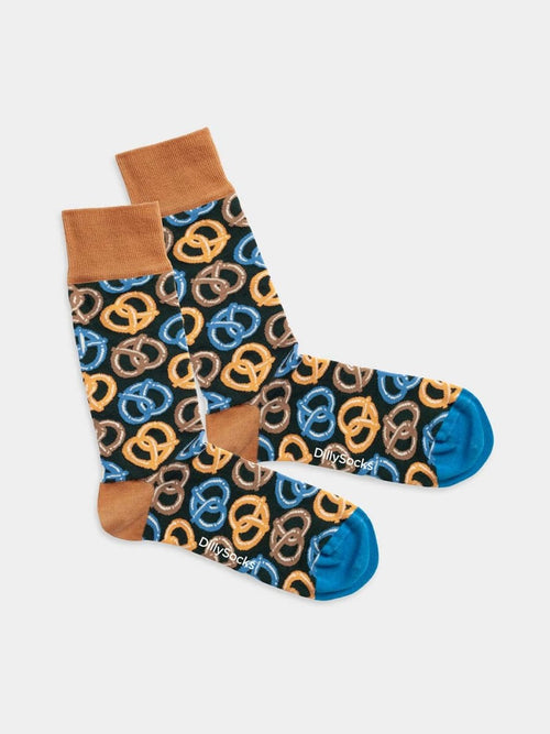 dilly socks Notre Chaussettes: Oh My Pretzel