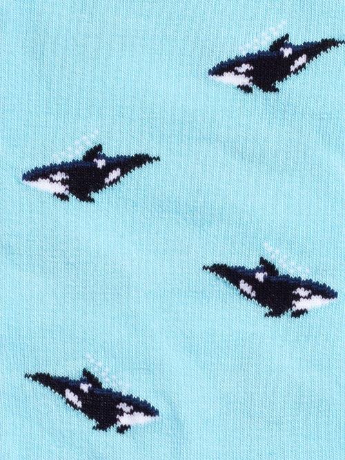 Dilly Socks Notre Chaussettes: Orca Fever