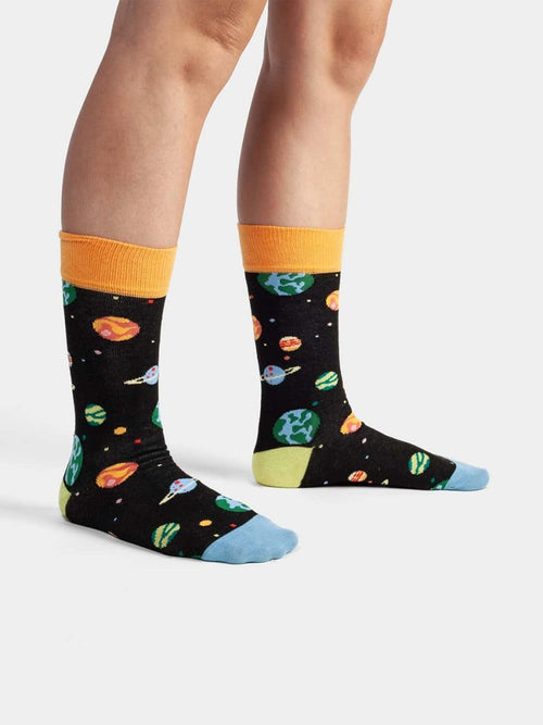 Dilly Socks Notre Chaussettes: Outer Space