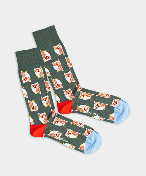 dilly socks Notre chaussettes: Owlsome