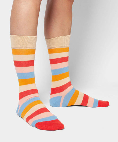 Dilly Socks Notre Chaussettes: Pastel Stripes