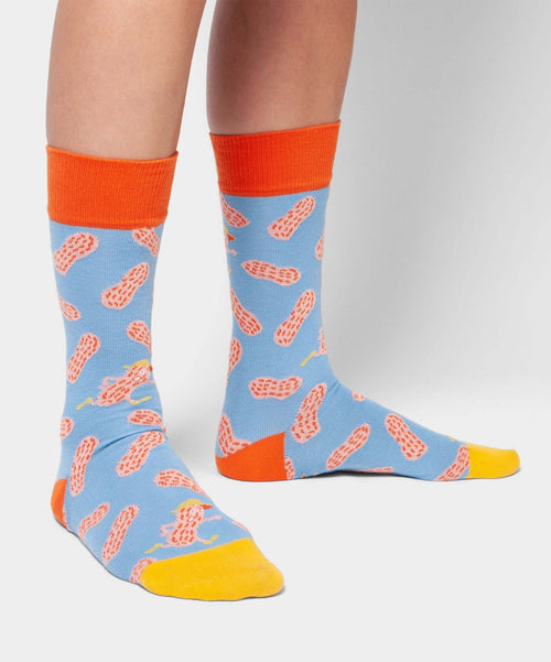 Dilly Socks Notre Chaussettes: Peanut Buddy