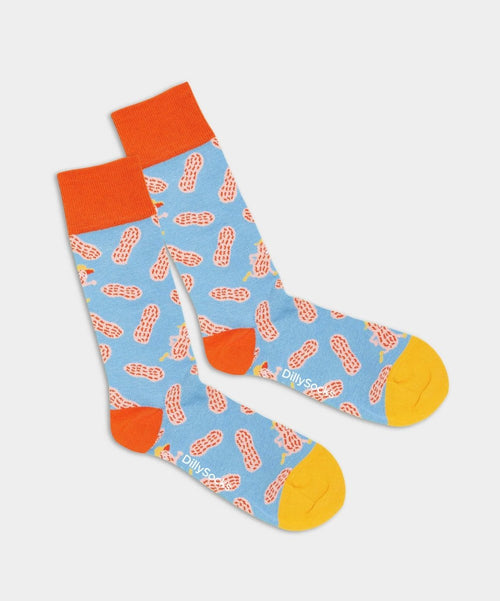 dilly socks Notre chaussettes: Peanut Buddy