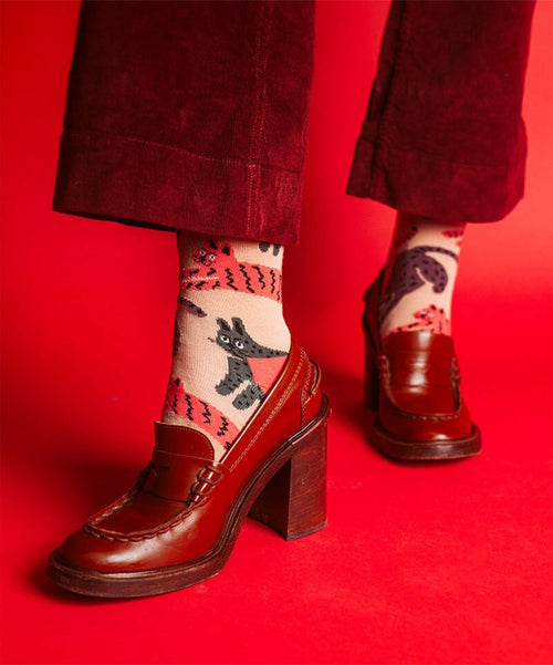 Dilly Socks Notre Chaussettes: Persian Claw